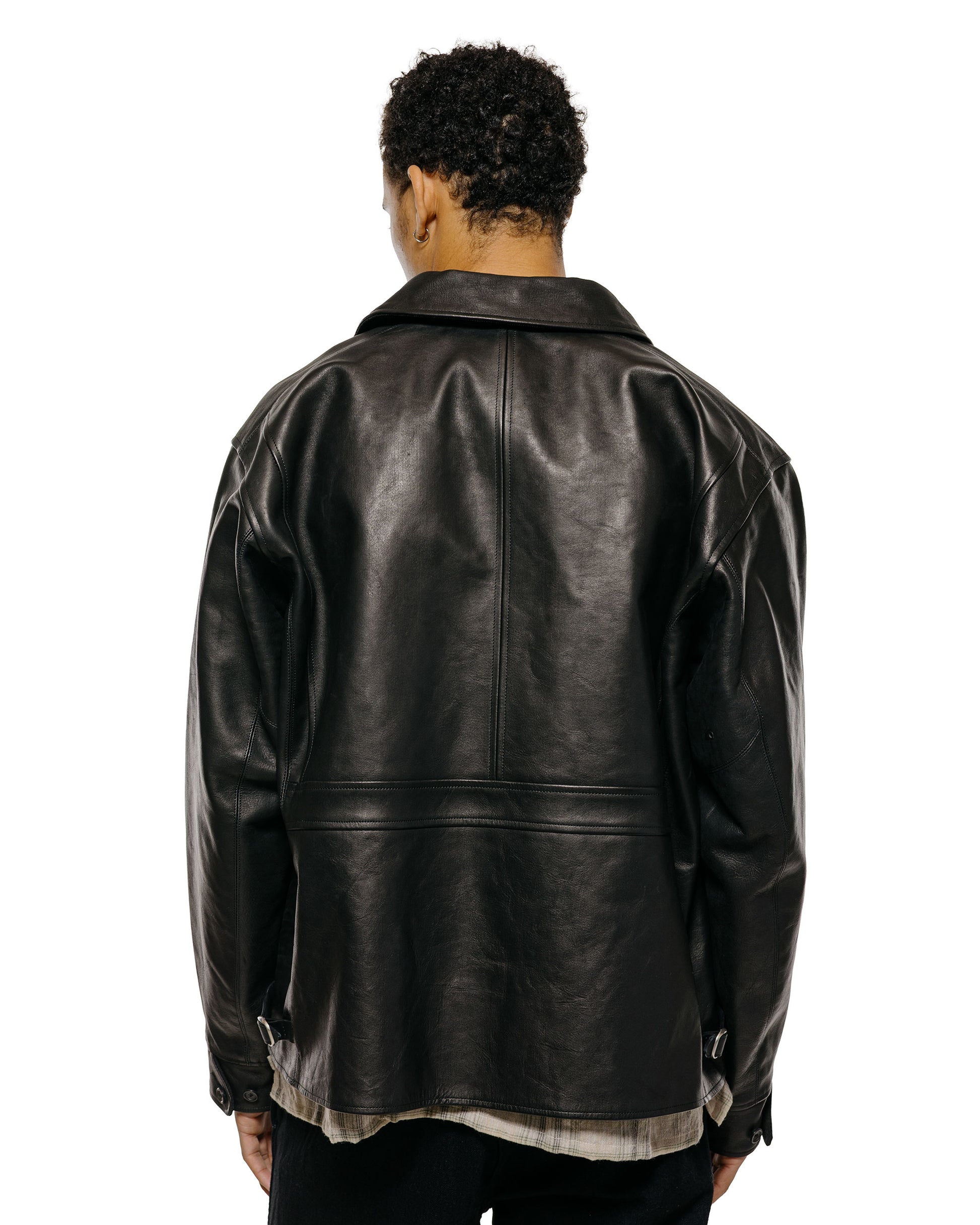 lost & found Old Joe Old Joe Patina Horse-Hide Hercules Jacket Patina Black