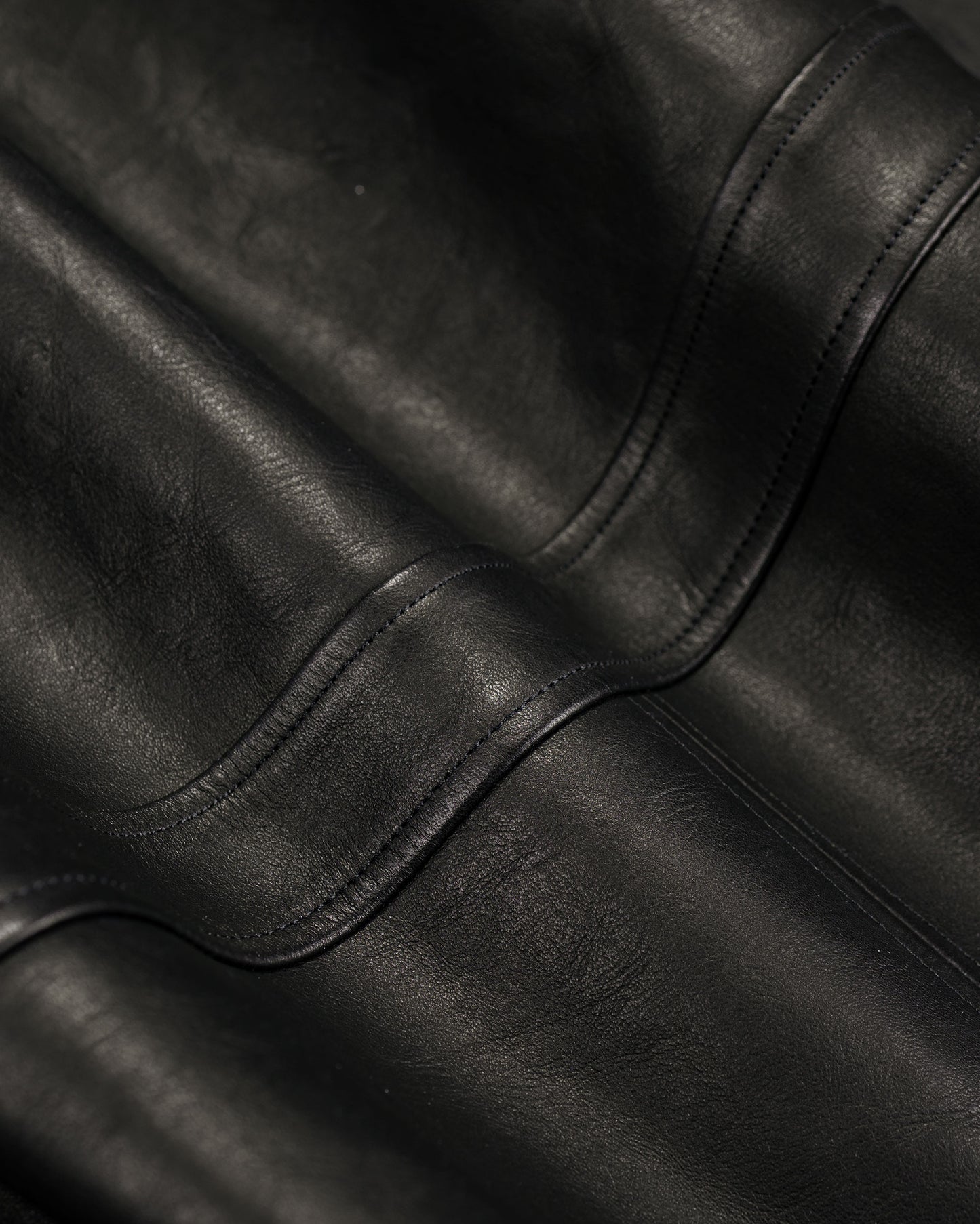 lost & found Old Joe Old Joe Patina Horse-Hide Hercules Jacket Patina Black