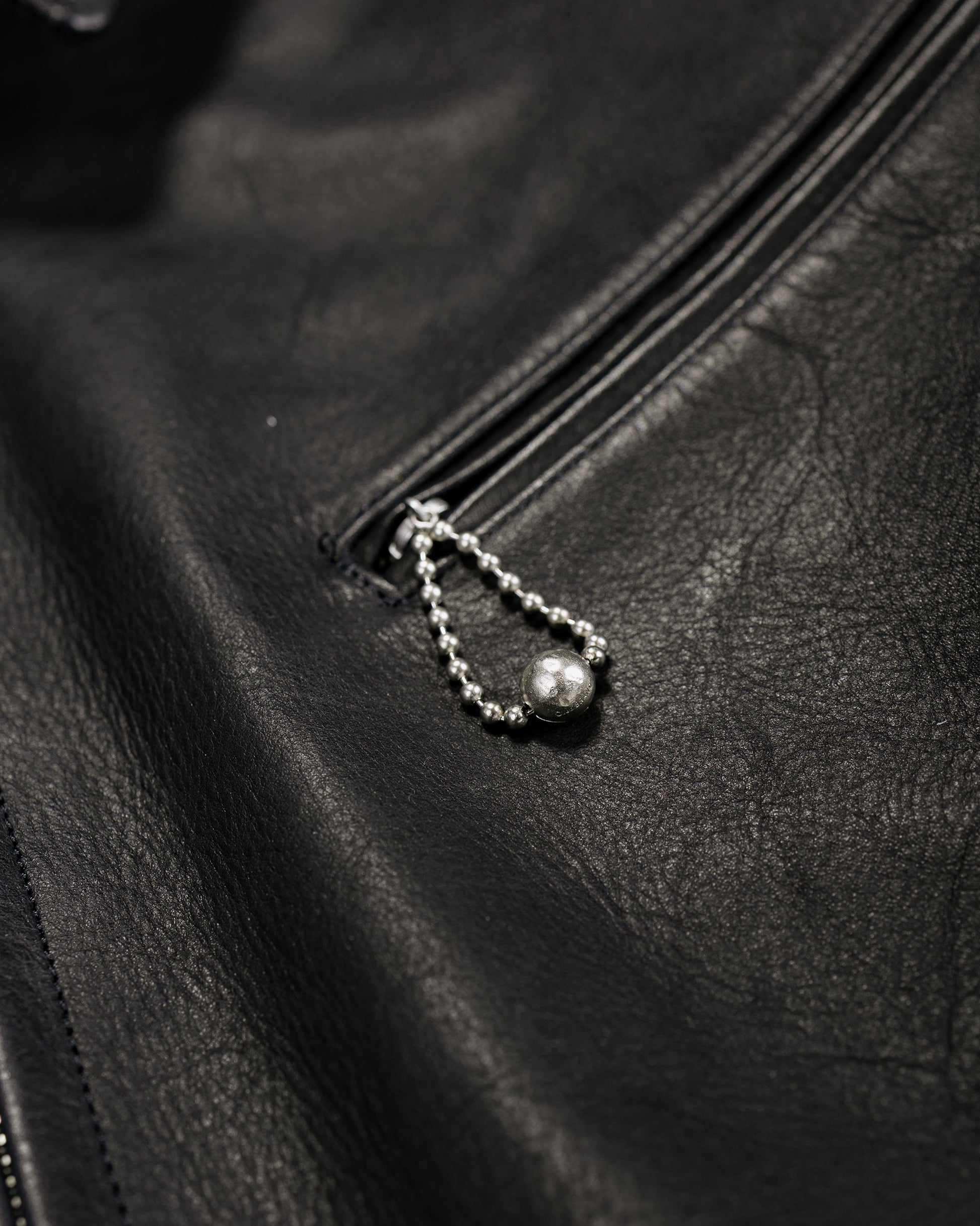 lost & found Old Joe Old Joe Patina Horse-Hide Hercules Jacket Patina Black
