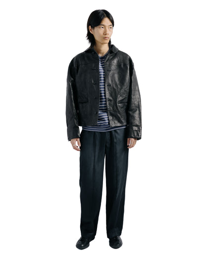 Old Joe Patina Horse-Hide Pinkerton Jacket Patina Black