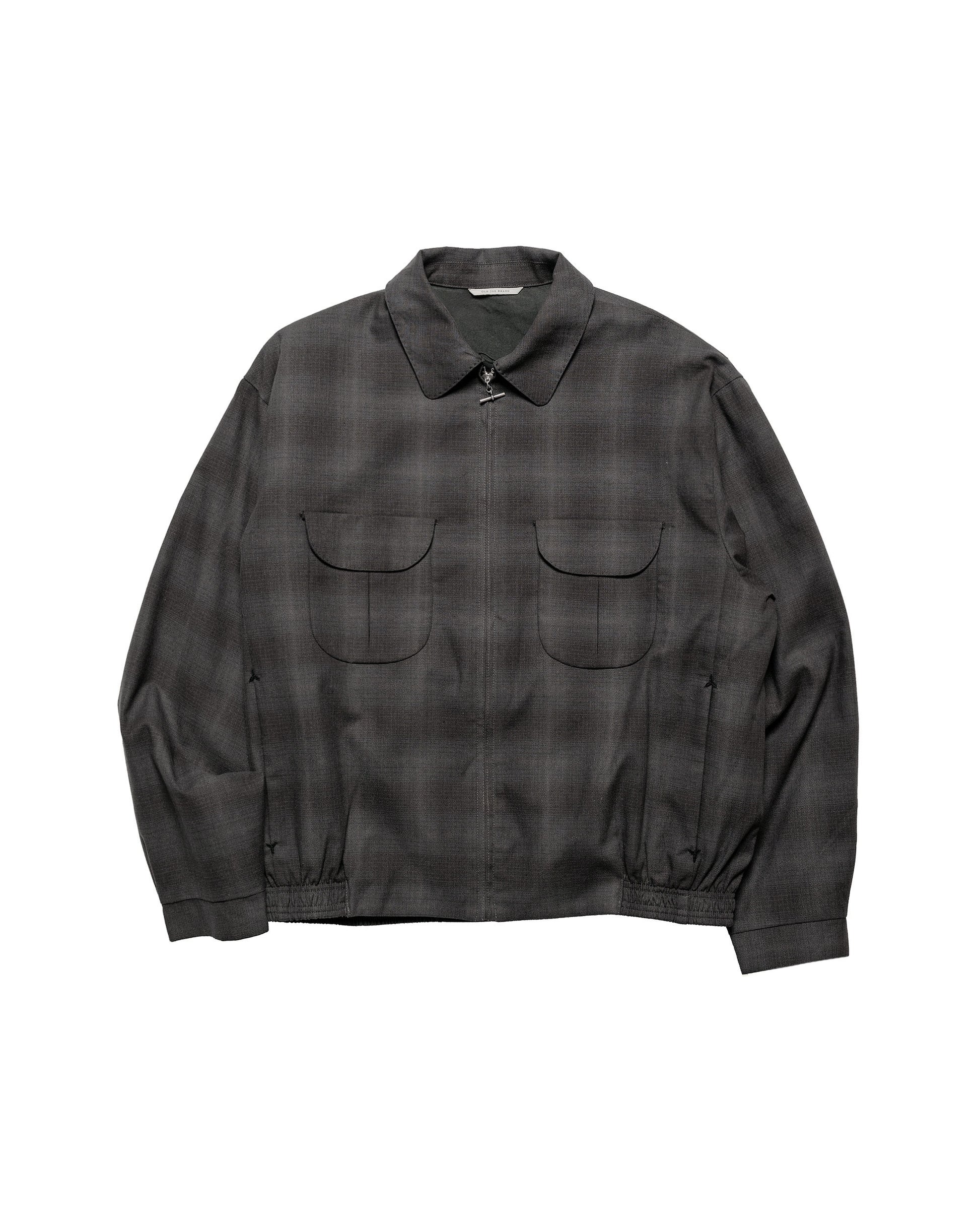 lost & found Old Joe Old Joe Pleated-Pocket Ricky Jacket Graphite Plaid