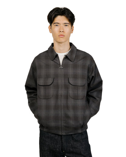 lost & found Old Joe Old Joe Pleated-Pocket Ricky Jacket Graphite Plaid