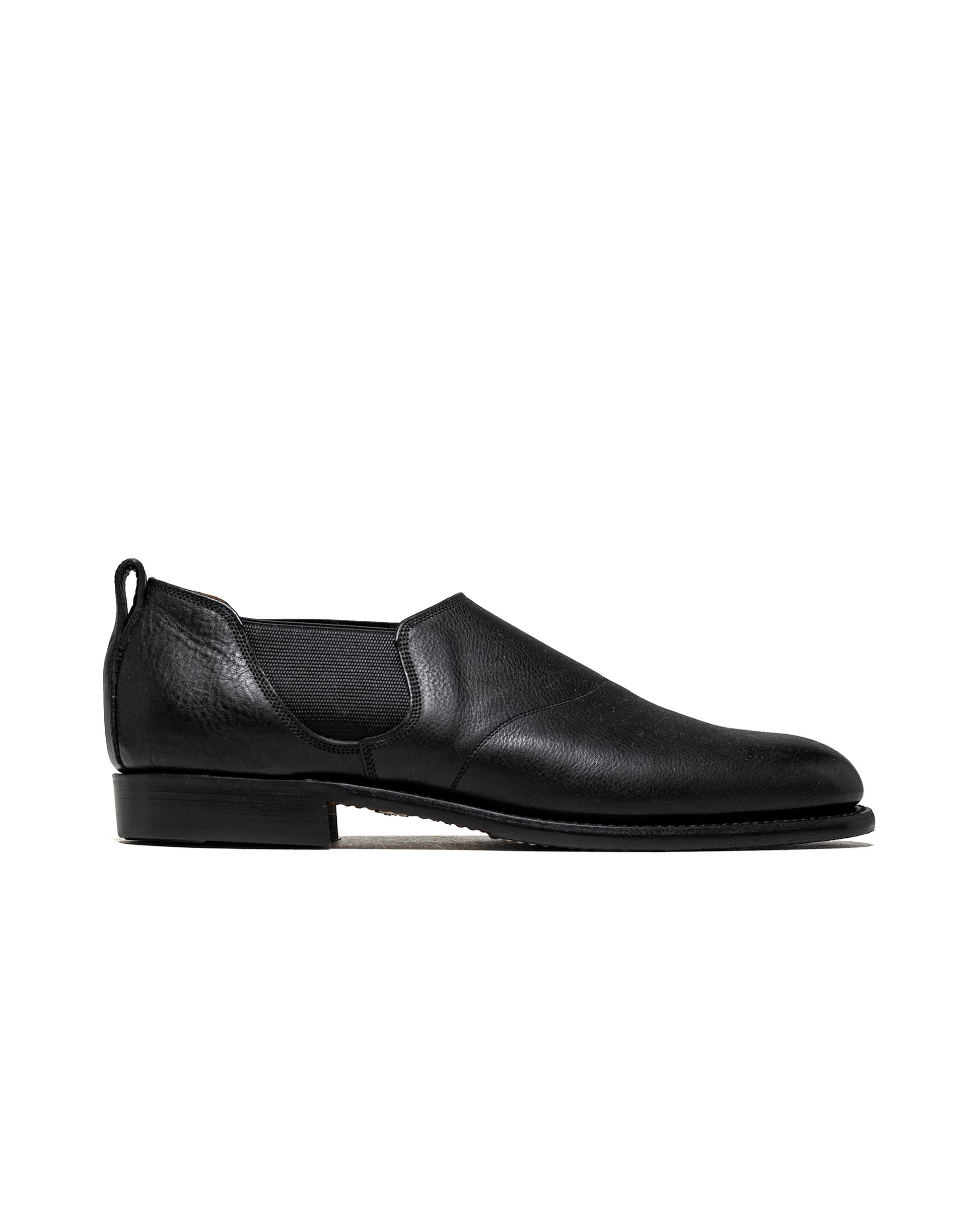 Old Joe "The Gardner" Artisan Leather Side-Gore Shoes Black