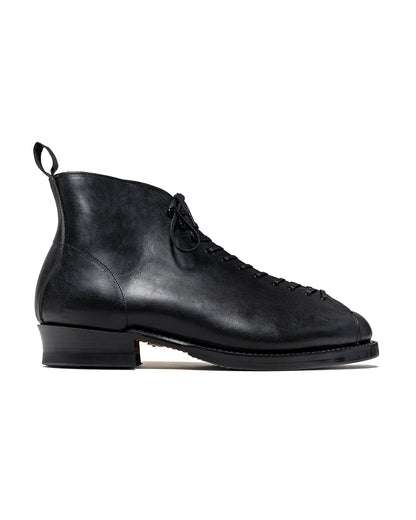 lost & found Old Joe Old Joe 'The Welder' Stunning Leather Monkey Boots Black Horse Butt