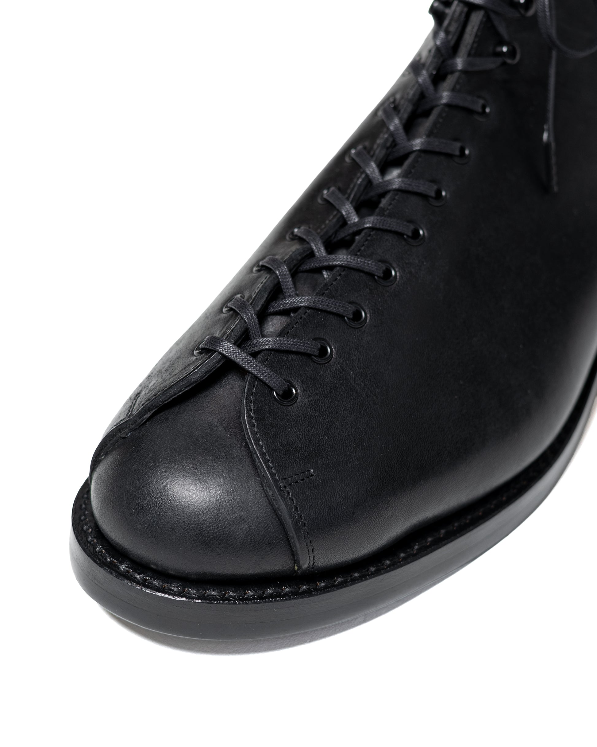lost & found Old Joe Old Joe 'The Welder' Stunning Leather Monkey Boots Black Horse Butt