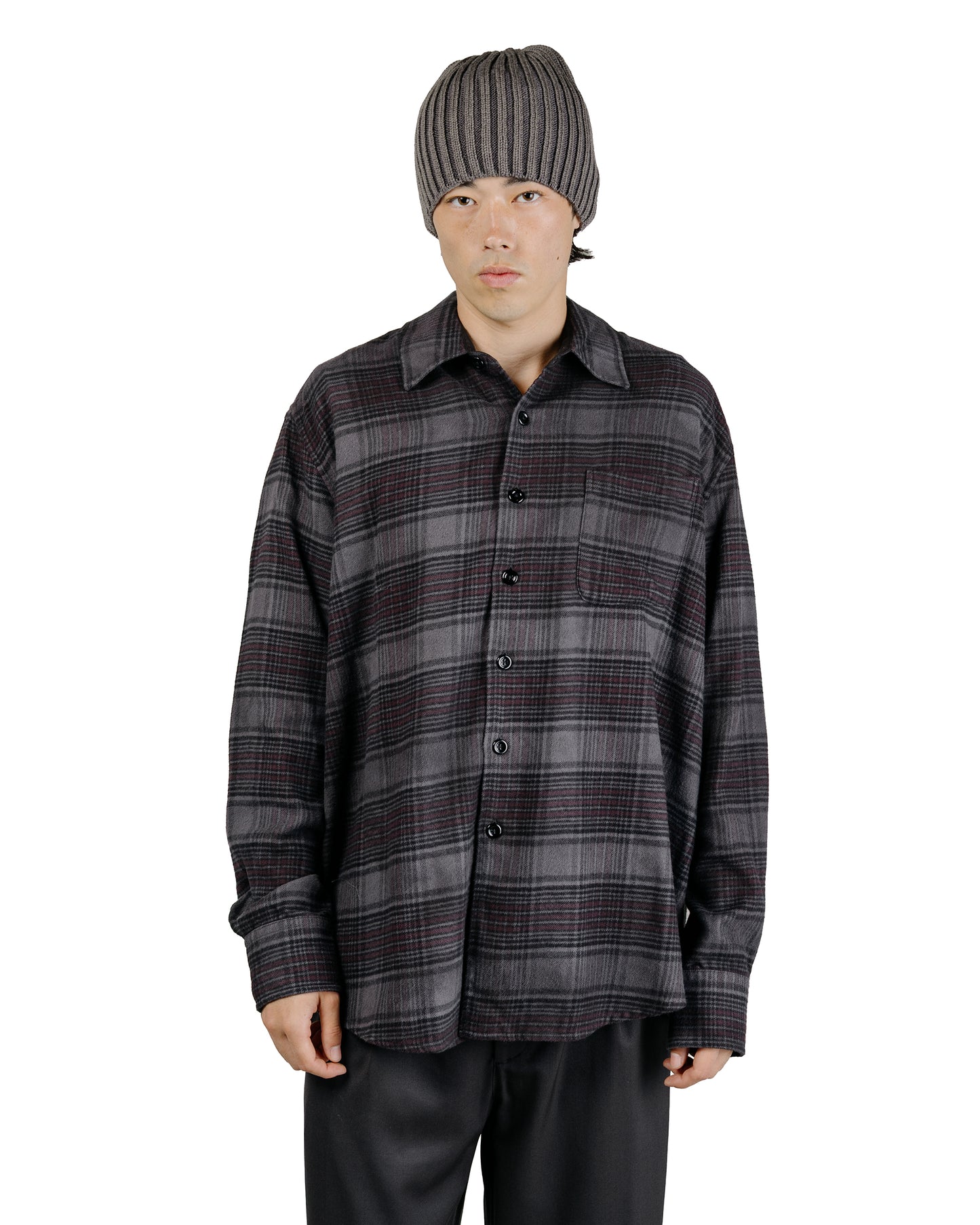 Our Legacy Above Shirt Faded Nocturne Check Flannel