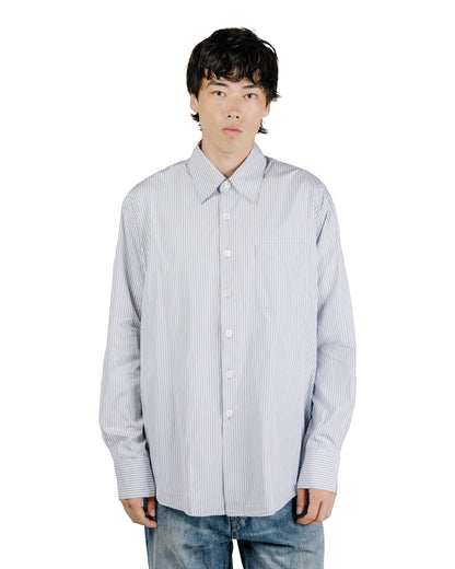 lost & found Our Legacy Our Legacy Above Shirt Faubourg Stripe Super Poplin