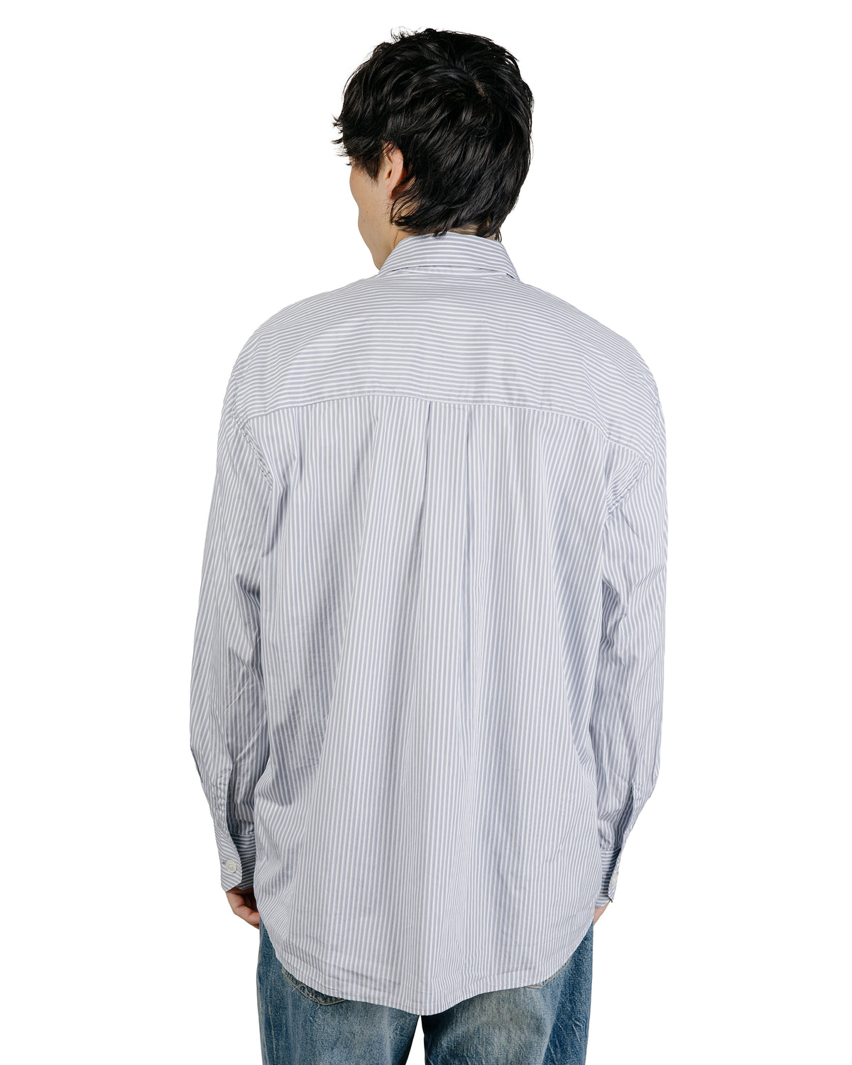 lost & found Our Legacy Our Legacy Above Shirt Faubourg Stripe Super Poplin