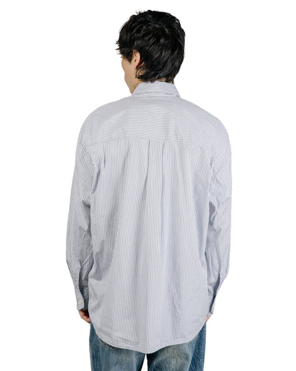 lost & found Our Legacy Our Legacy Above Shirt Faubourg Stripe Super Poplin