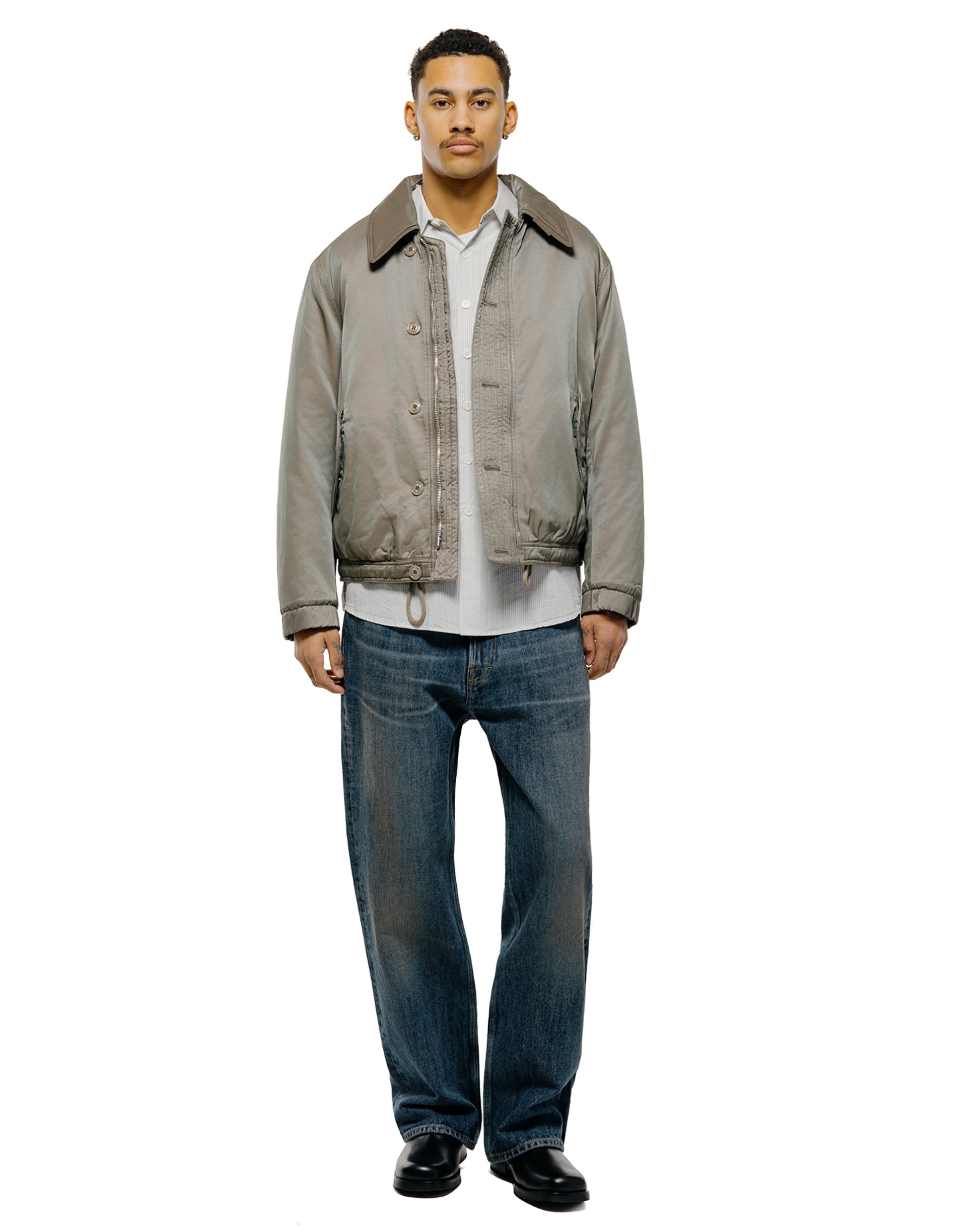 lost & found Our Legacy Our Legacy Above Shirt Index Stripe Coolthread Cloth