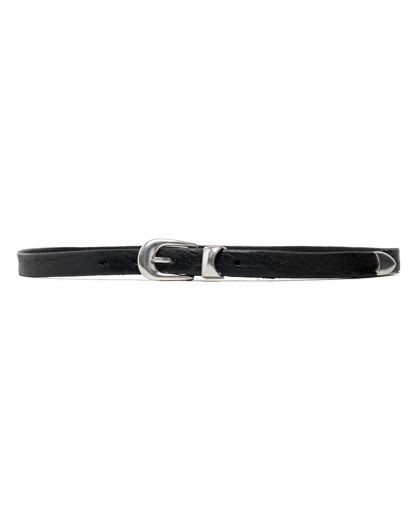 Our Legacy Belt 2CM Black Leather