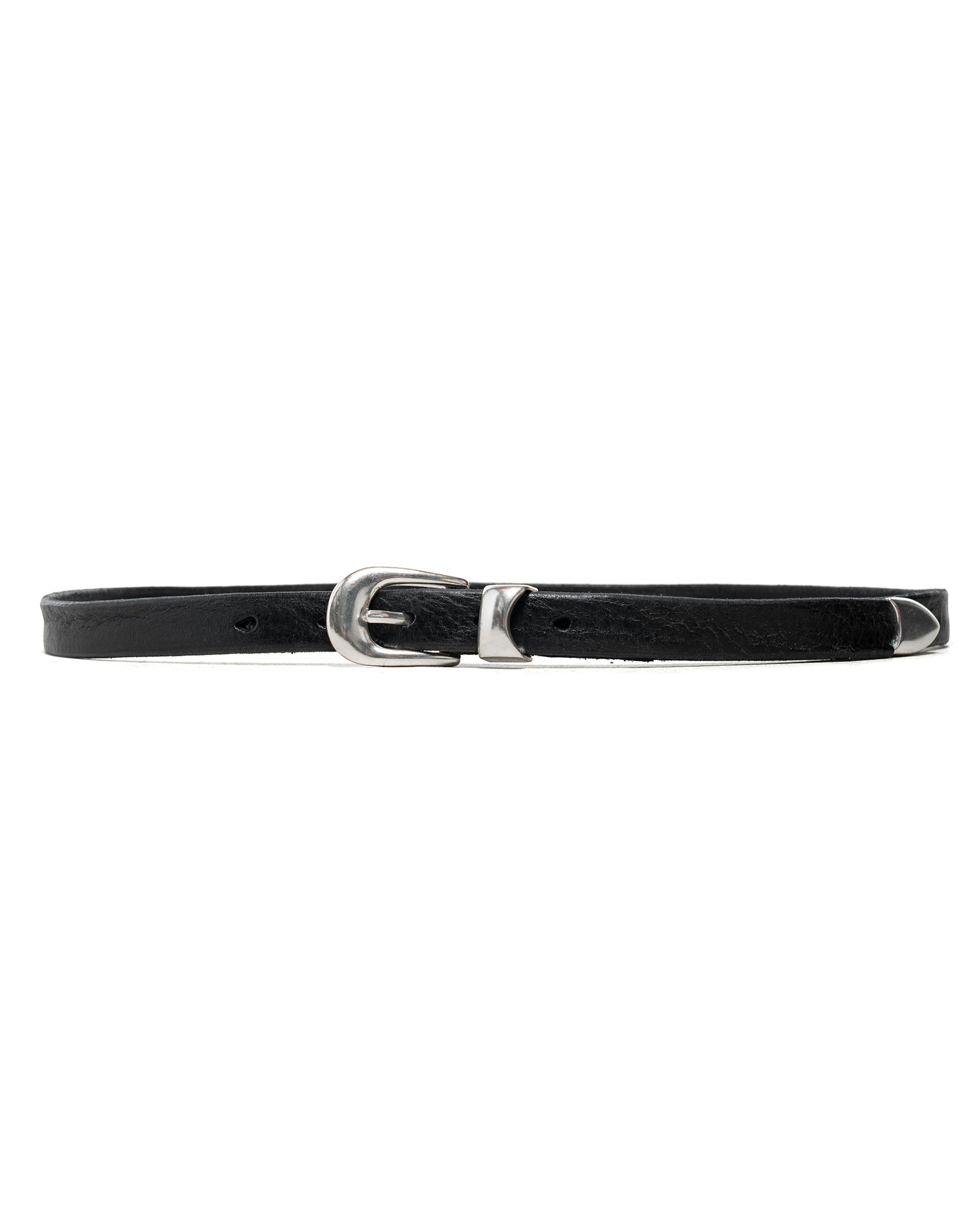 Our Legacy Belt 2CM Black Leather