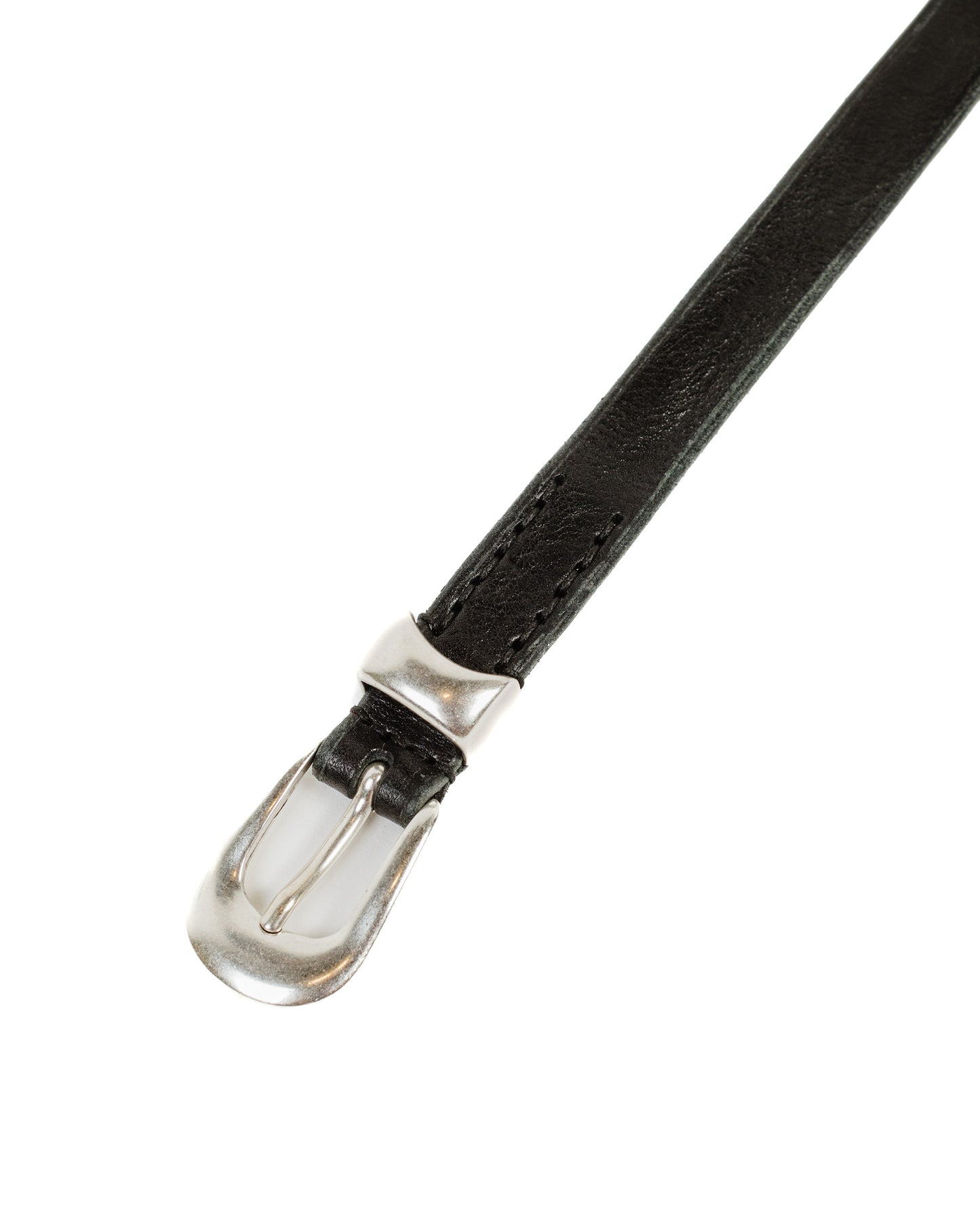 lost & found Our Legacy Our Legacy Belt 2CM Black Leather