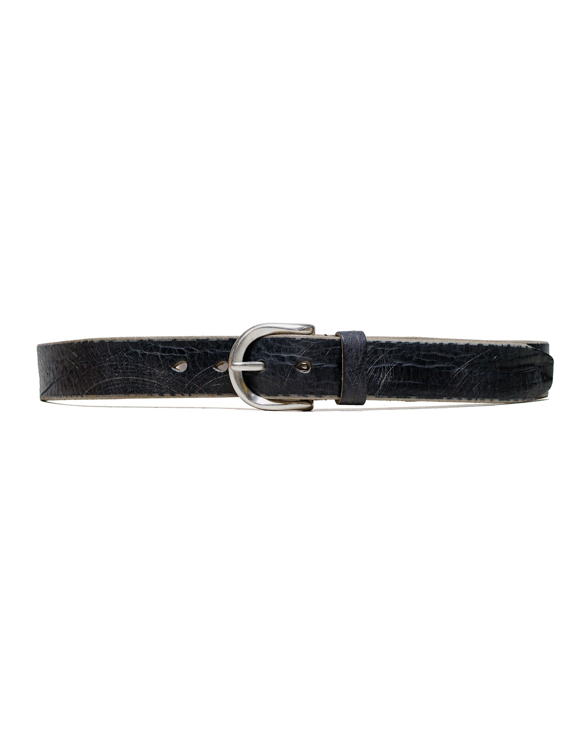 Our Legacy Belt 3.5CM Soft Coal Torn Bovine