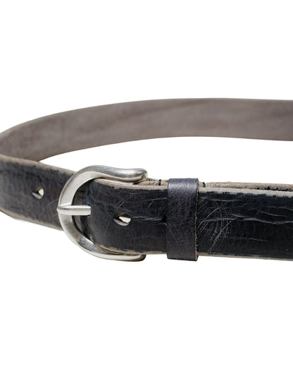 Our Legacy Belt 3.5CM Soft Coal Torn Bovine