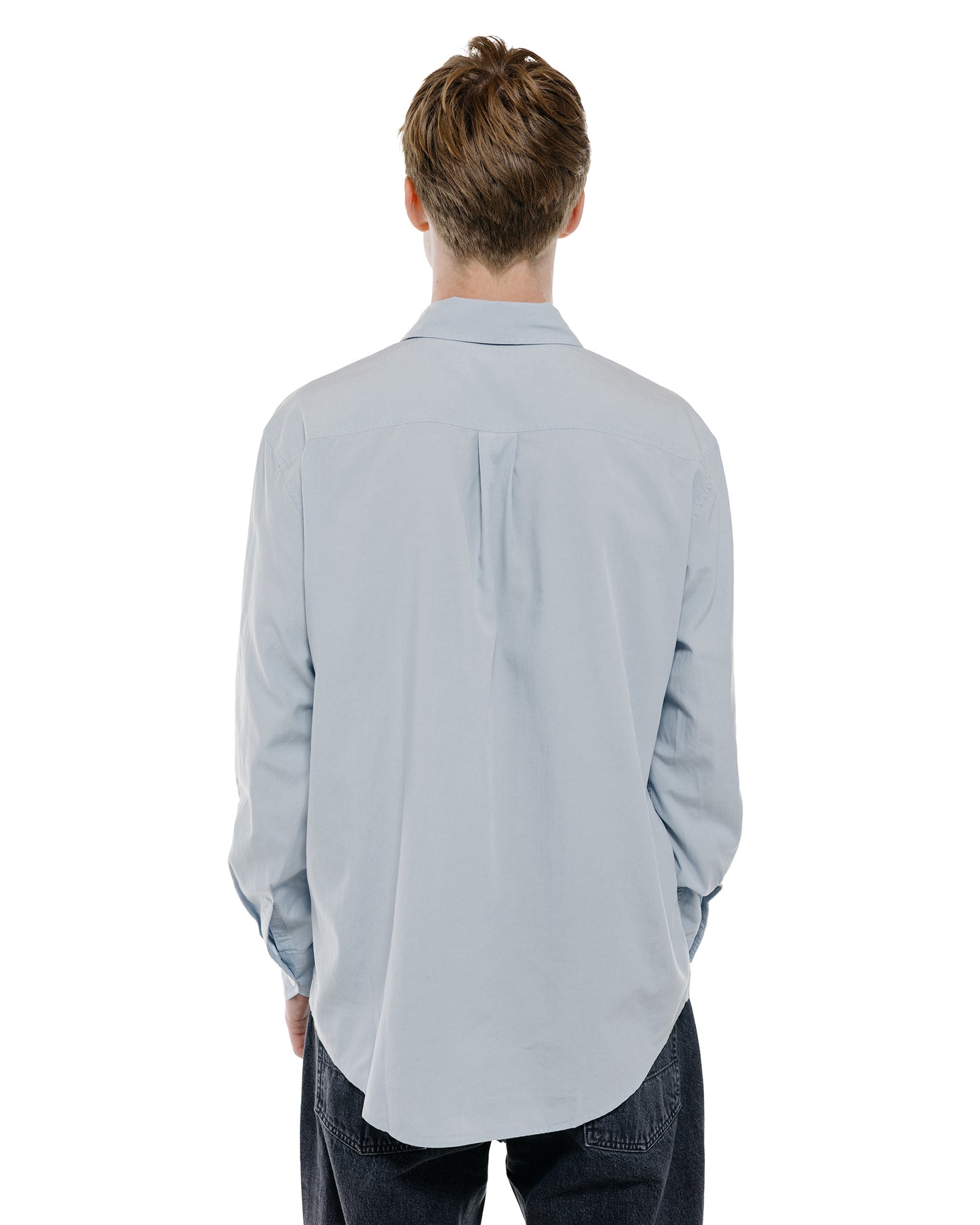Our Legacy Beyond Shirt Powder Blue Liquid Poplin