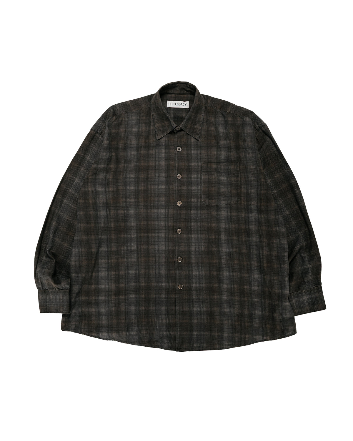 lost & found Our Legacy Our Legacy Borrowed Shirt More Check Print