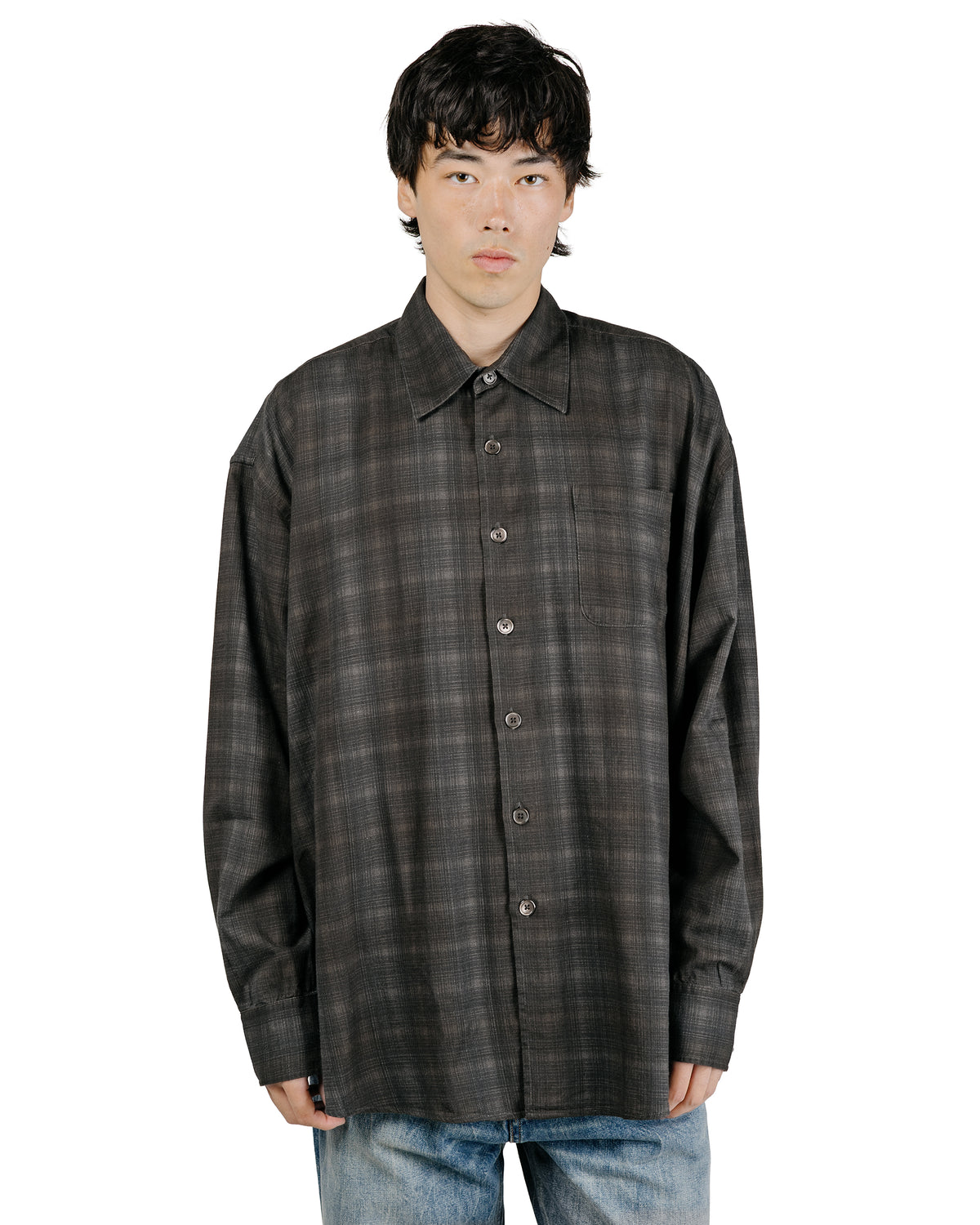lost & found Our Legacy Our Legacy Borrowed Shirt More Check Print