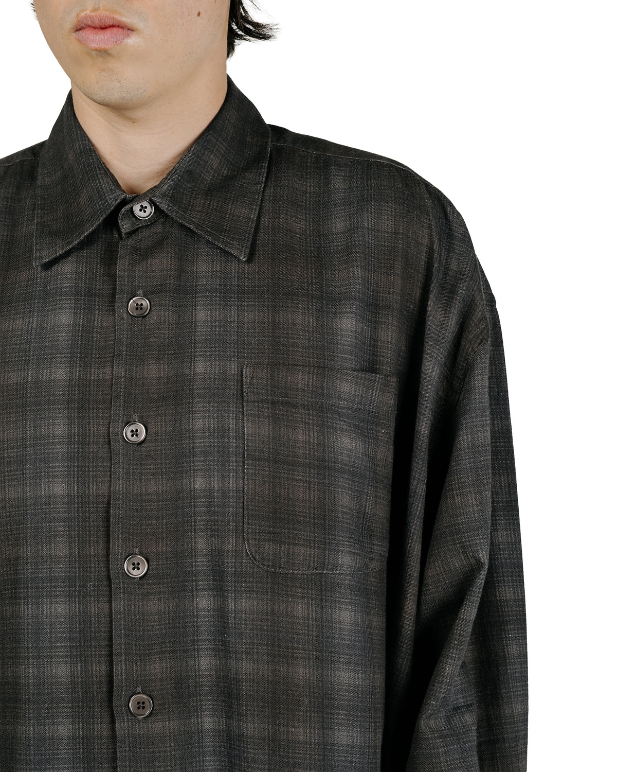 lost & found Our Legacy Our Legacy Borrowed Shirt More Check Print