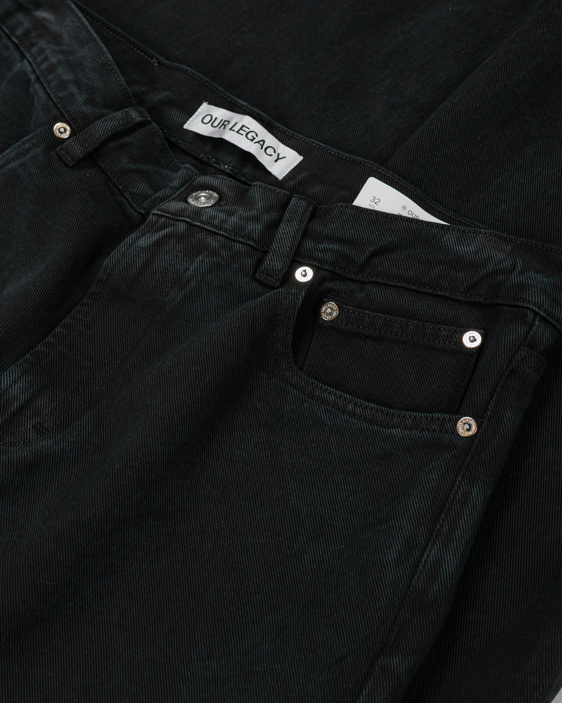 lost & found Our Legacy Our Legacy Carlson Cut Overdyed Highway Black