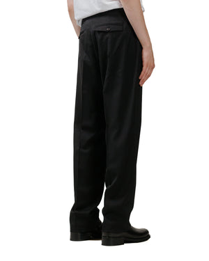 Our Legacy Chino 22 Black Worsted Wool model back