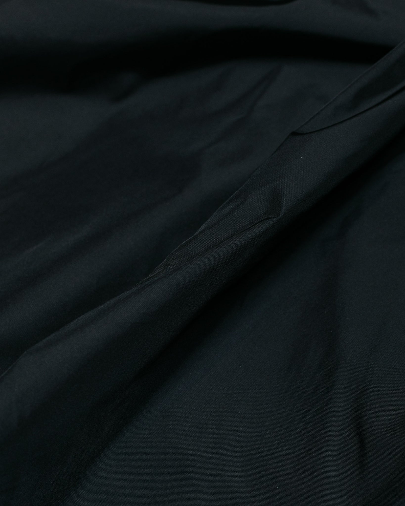 Our Legacy Drape Tech Trunks Black fabric