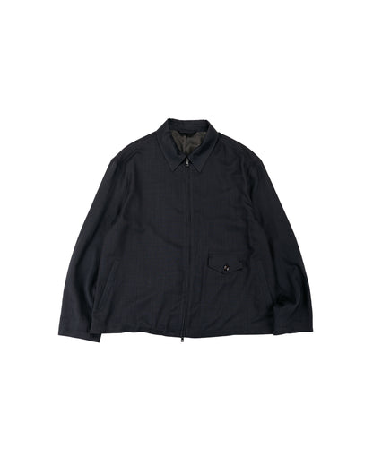 lost & found Our Legacy Our Legacy Evolved Jacket Eclipse Black Merino Voile