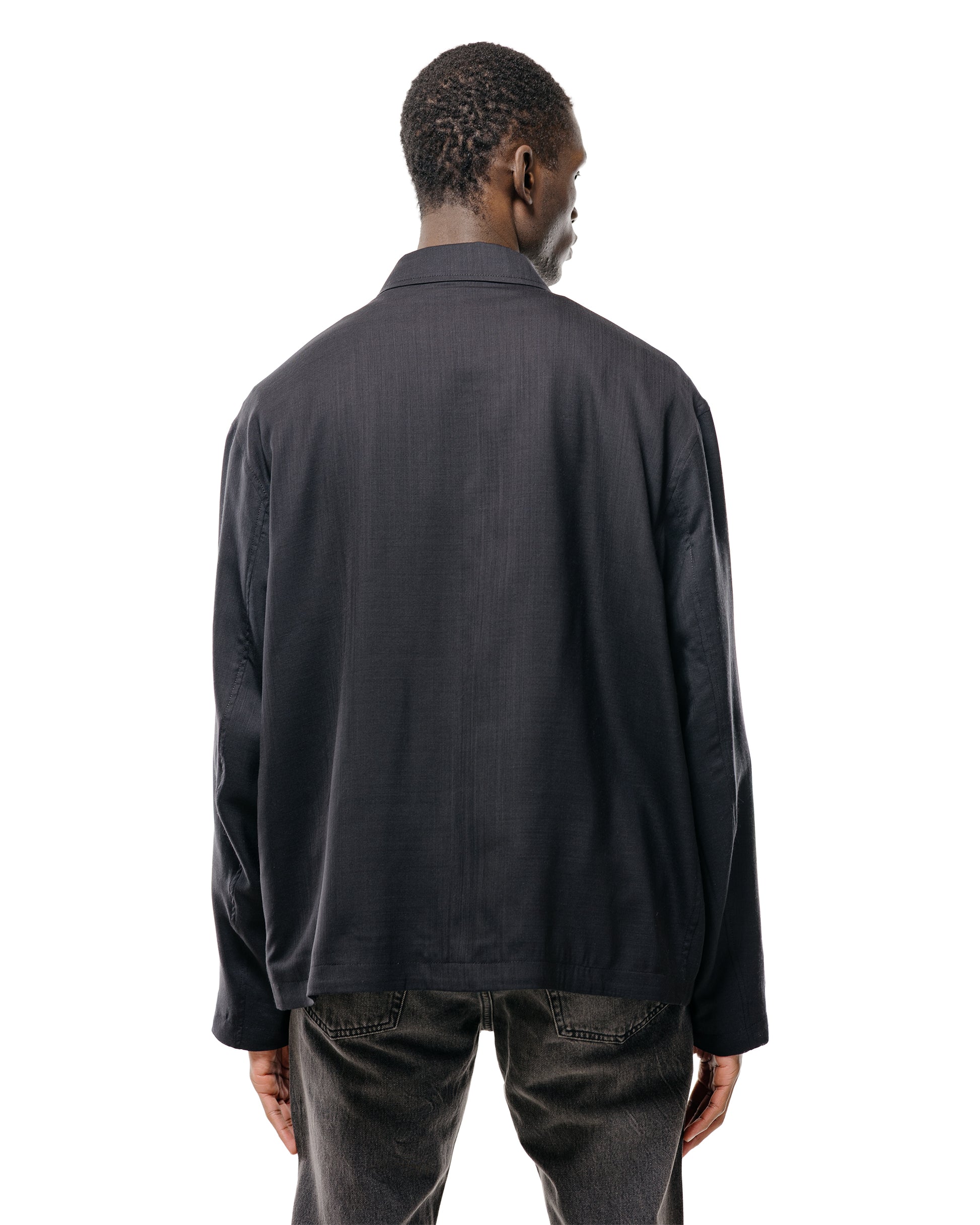lost & found Our Legacy Our Legacy Evolved Jacket Eclipse Black Merino Voile