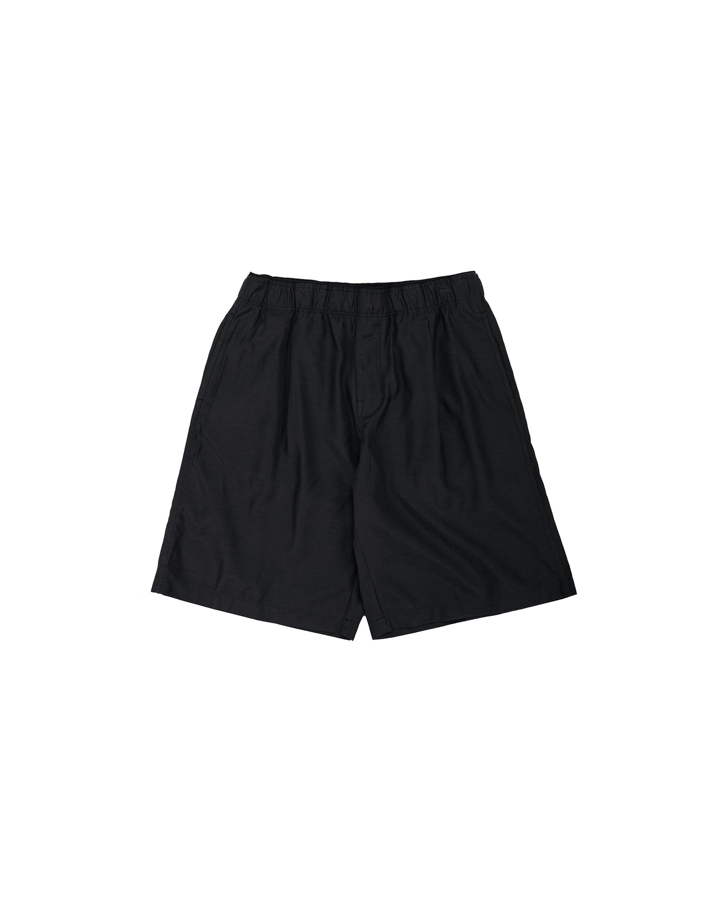 lost & found Our Legacy Our Legacy Leisure Shorts Still Black Calm Cupro Cotton