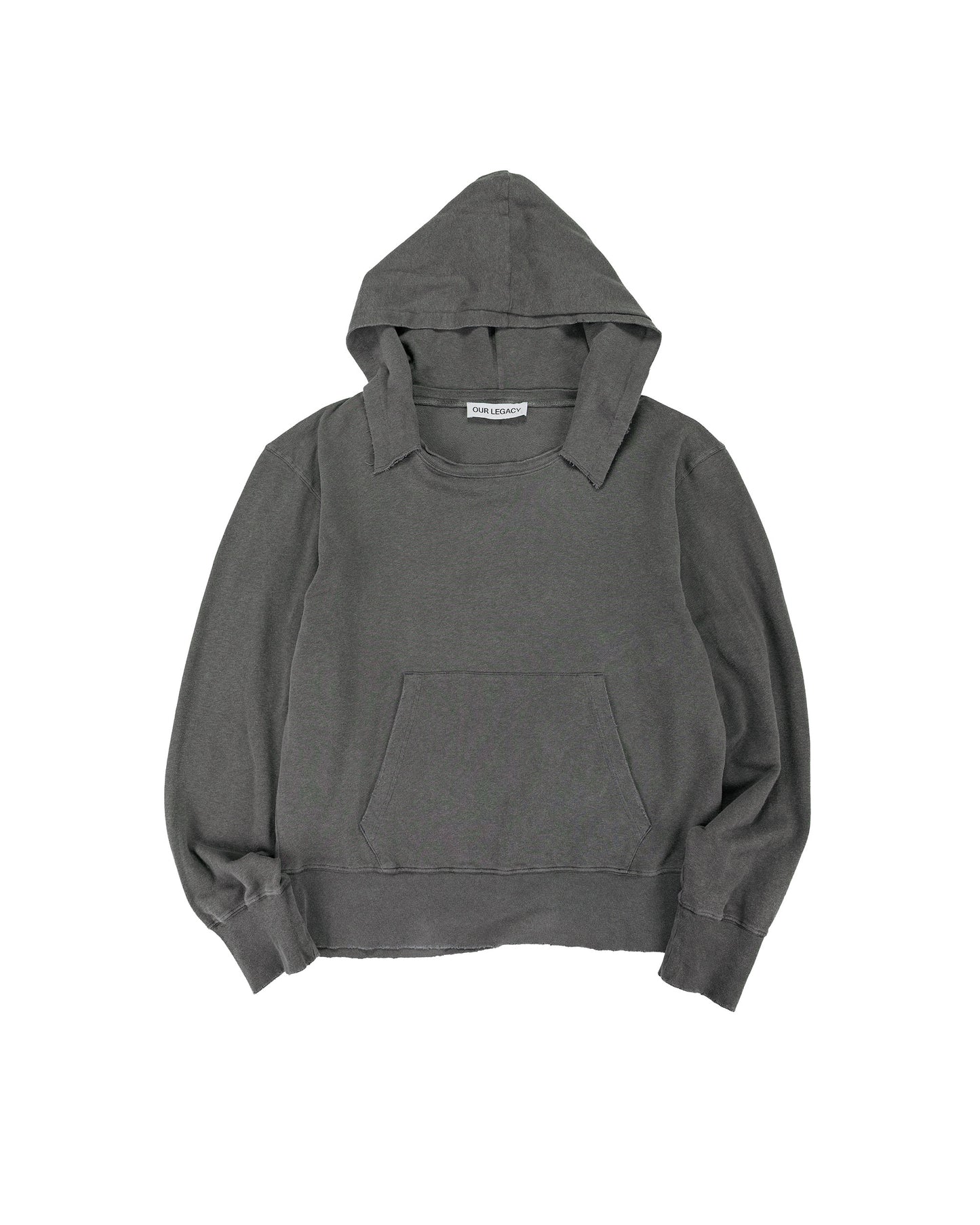lost & found Our Legacy Our Legacy Relic Hoodie Washed Black Rogue Loopback
