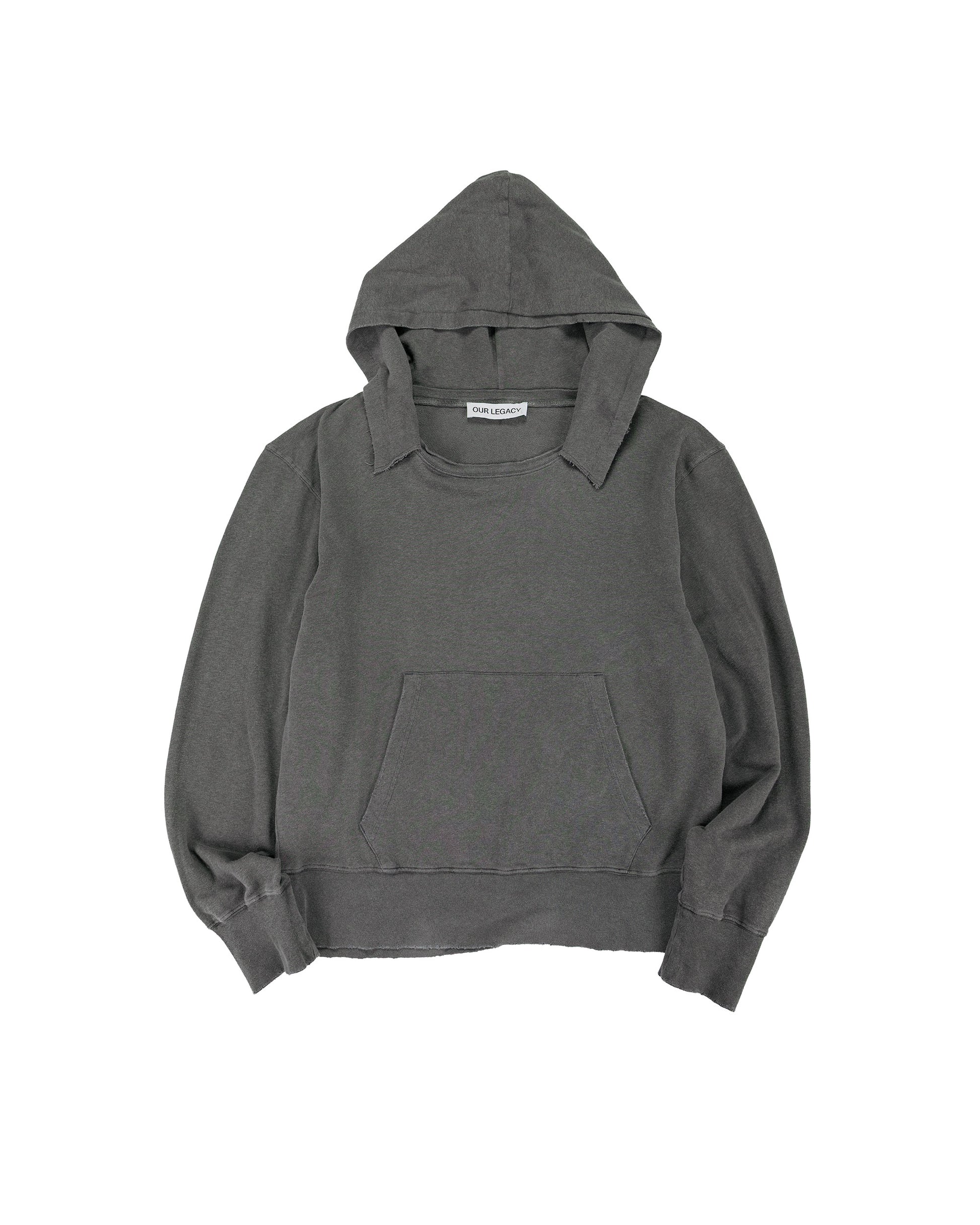 lost & found Our Legacy Our Legacy Relic Hoodie Washed Black Rogue Loopback