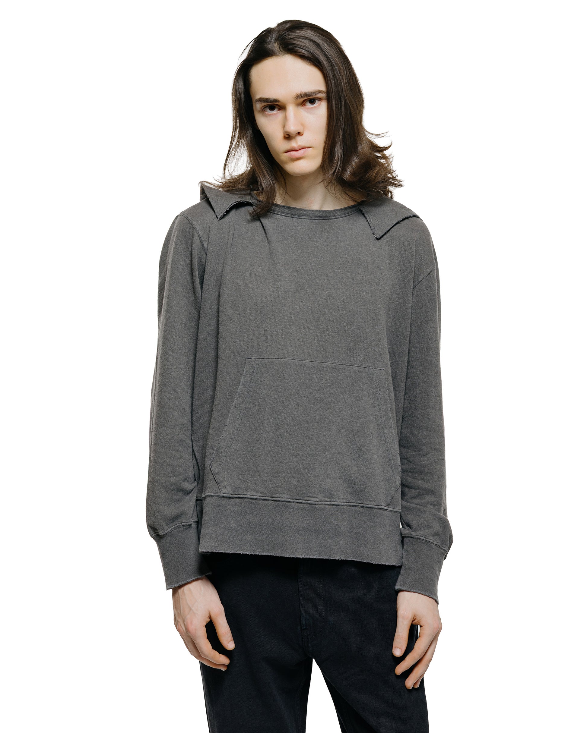 lost & found Our Legacy Our Legacy Relic Hoodie Washed Black Rogue Loopback