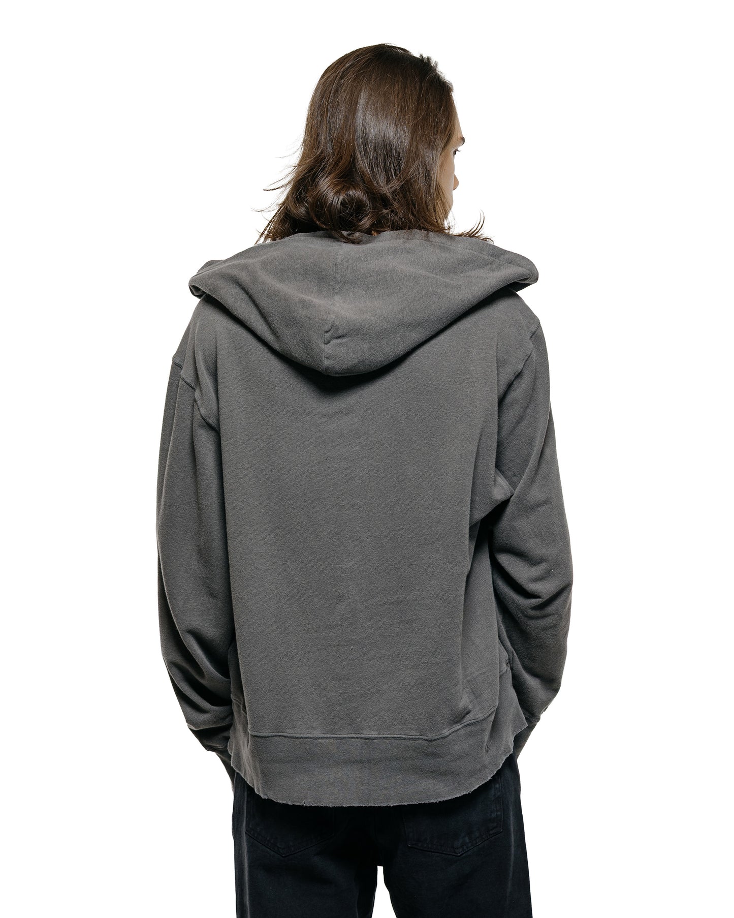 lost & found Our Legacy Our Legacy Relic Hoodie Washed Black Rogue Loopback