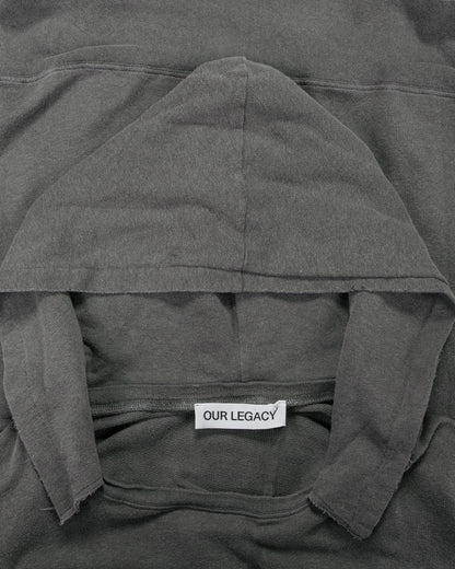 lost & found Our Legacy Our Legacy Relic Hoodie Washed Black Rogue Loopback