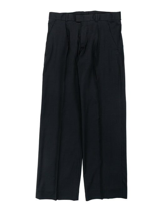 lost & found Our Legacy Our Legacy Slack Trouser Black Worsted Wool