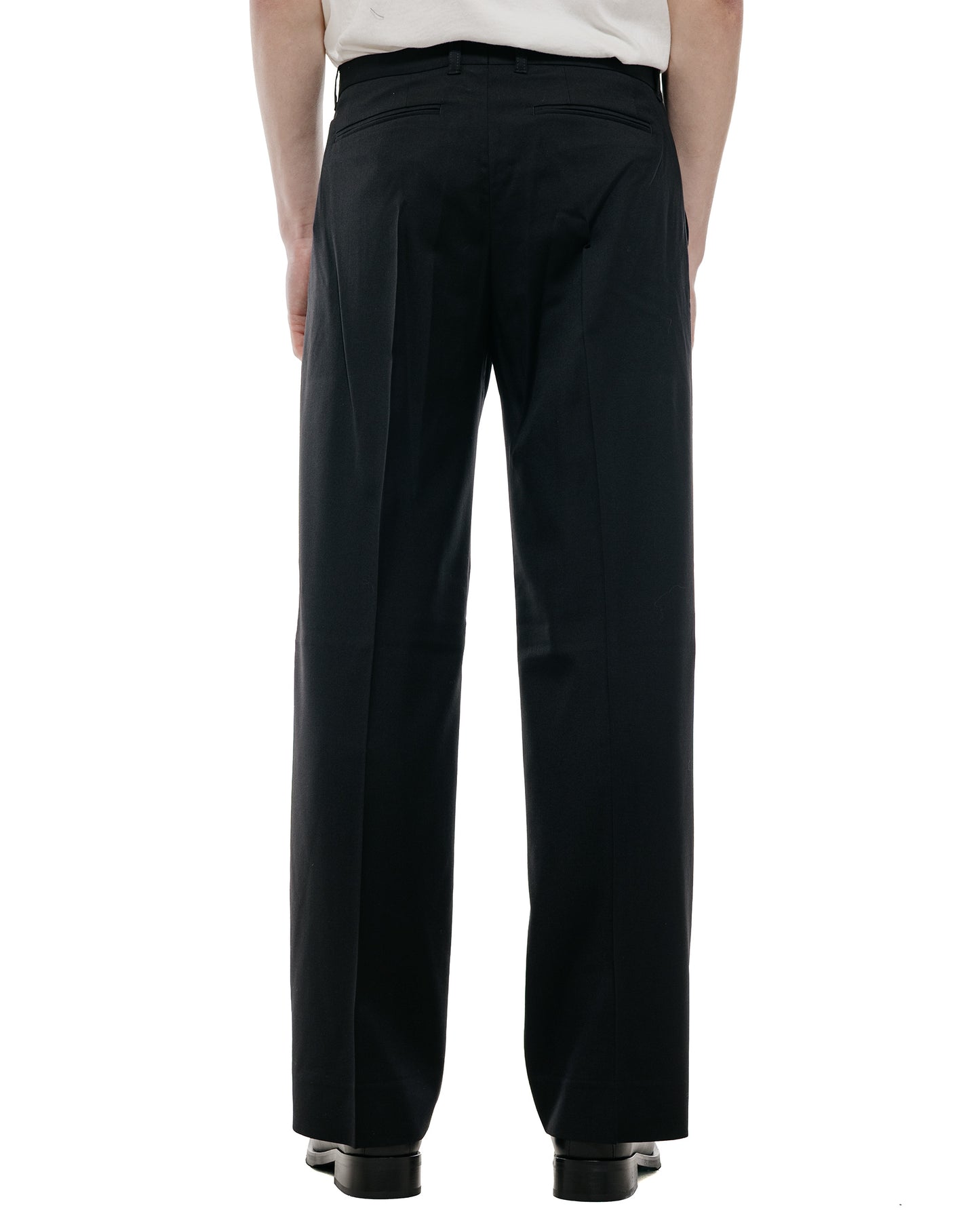 Our Legacy Slack Trouser Black Worsted Wool