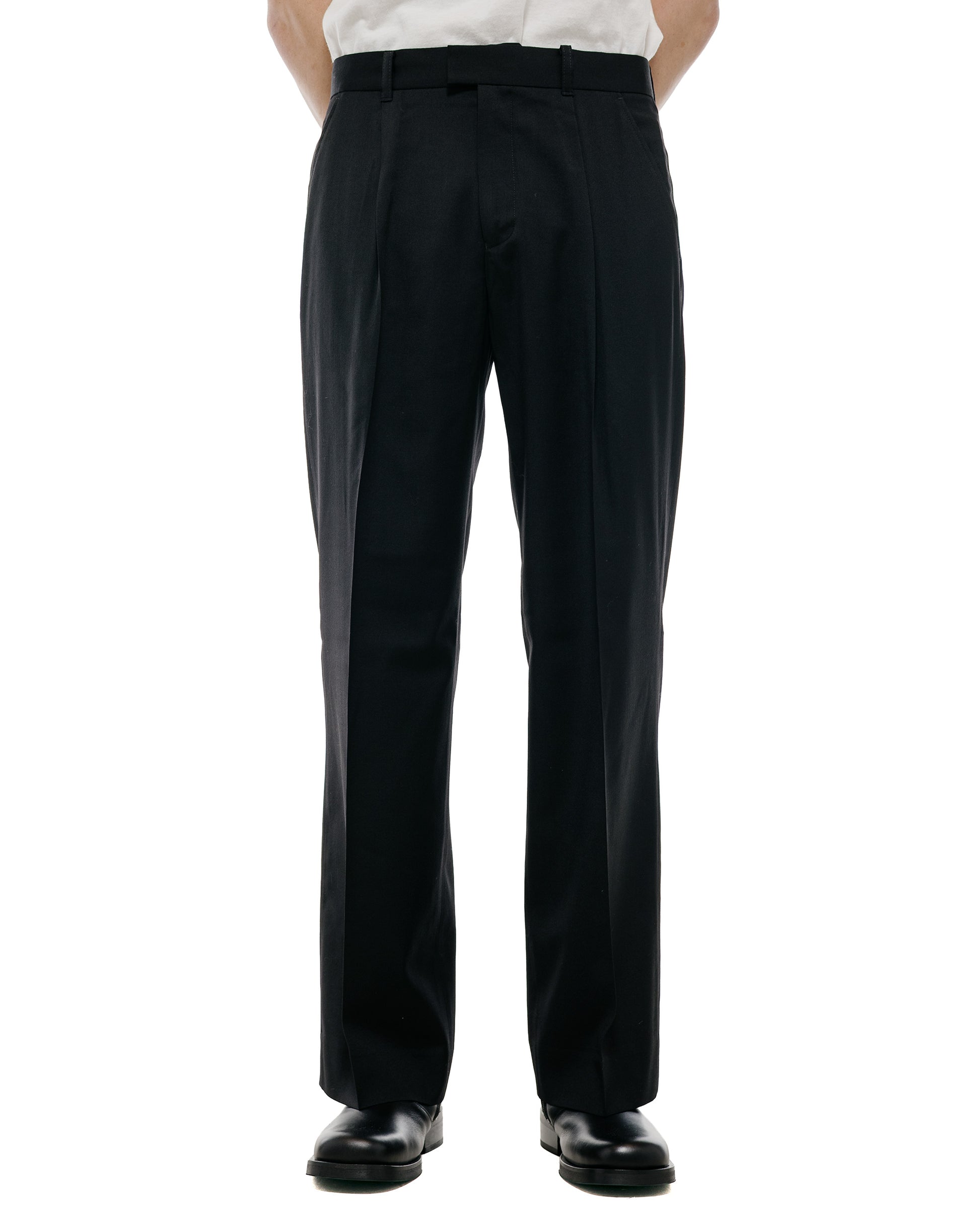 Our Legacy Slack Trouser Black Worsted Wool