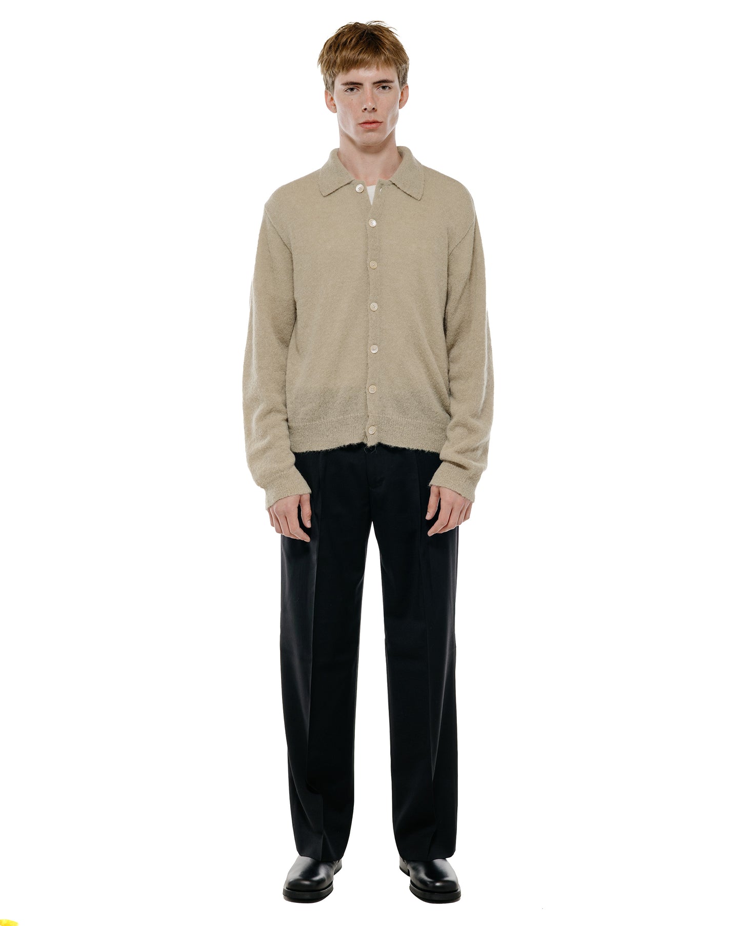 Our Legacy Slack Trouser Black Worsted Wool