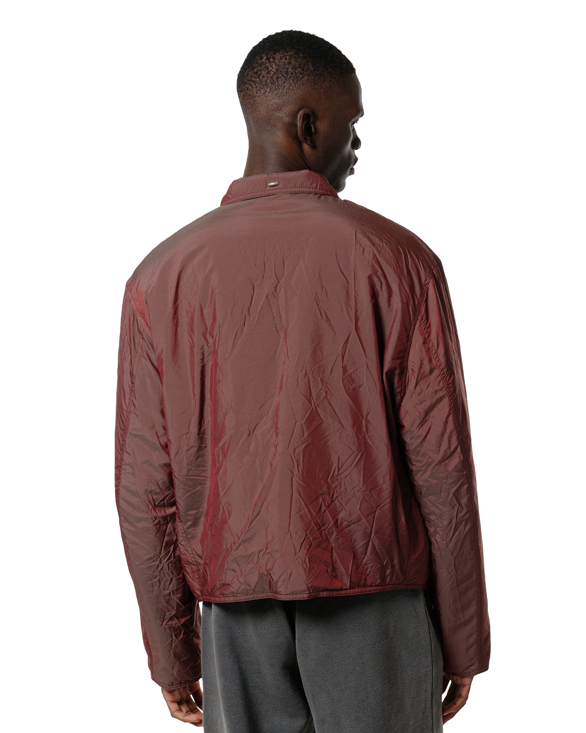Our Legacy Slight Jacket Shining Cherry Crinkle Solaro