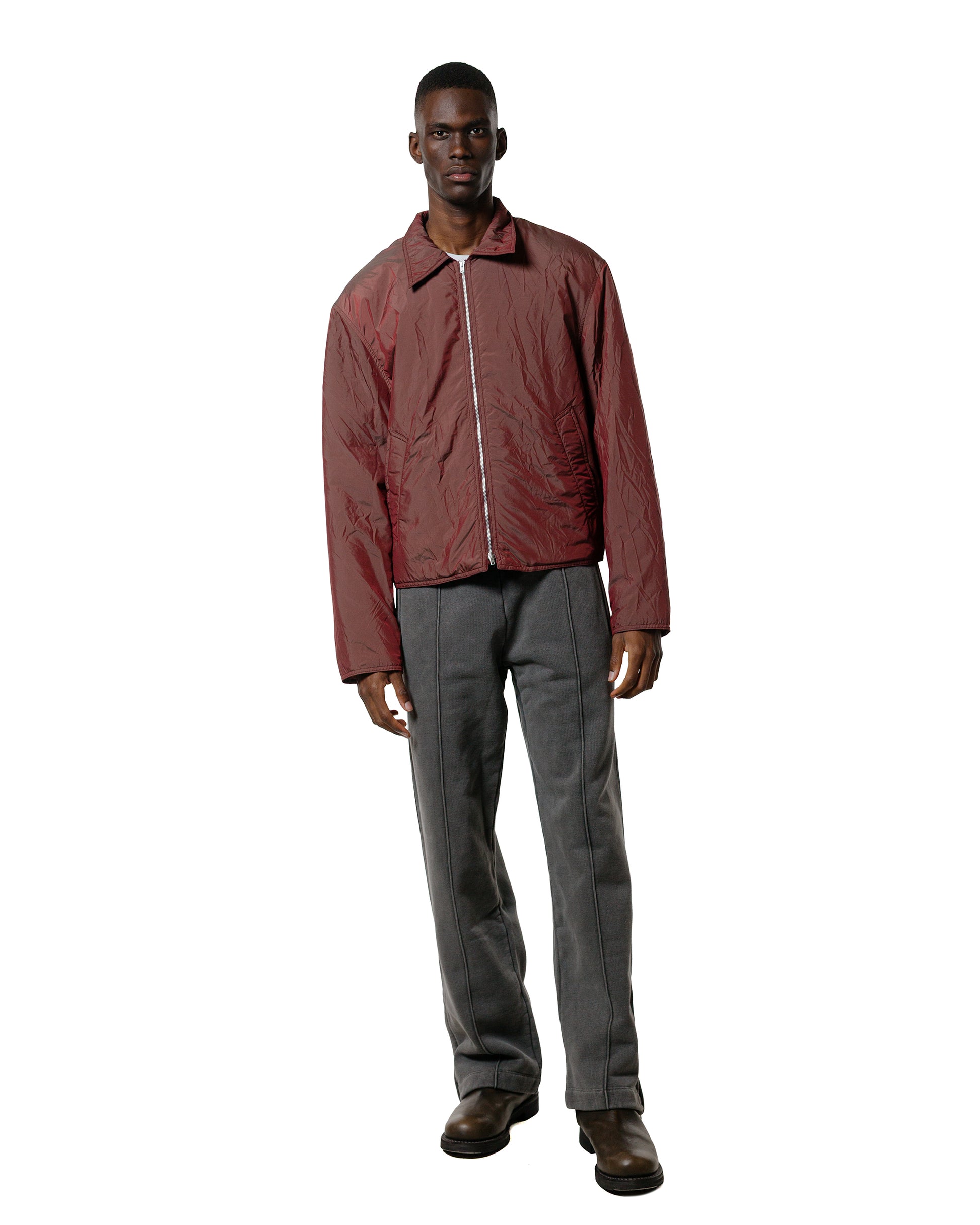 Our Legacy Slight Jacket Shining Cherry Crinkle Solaro