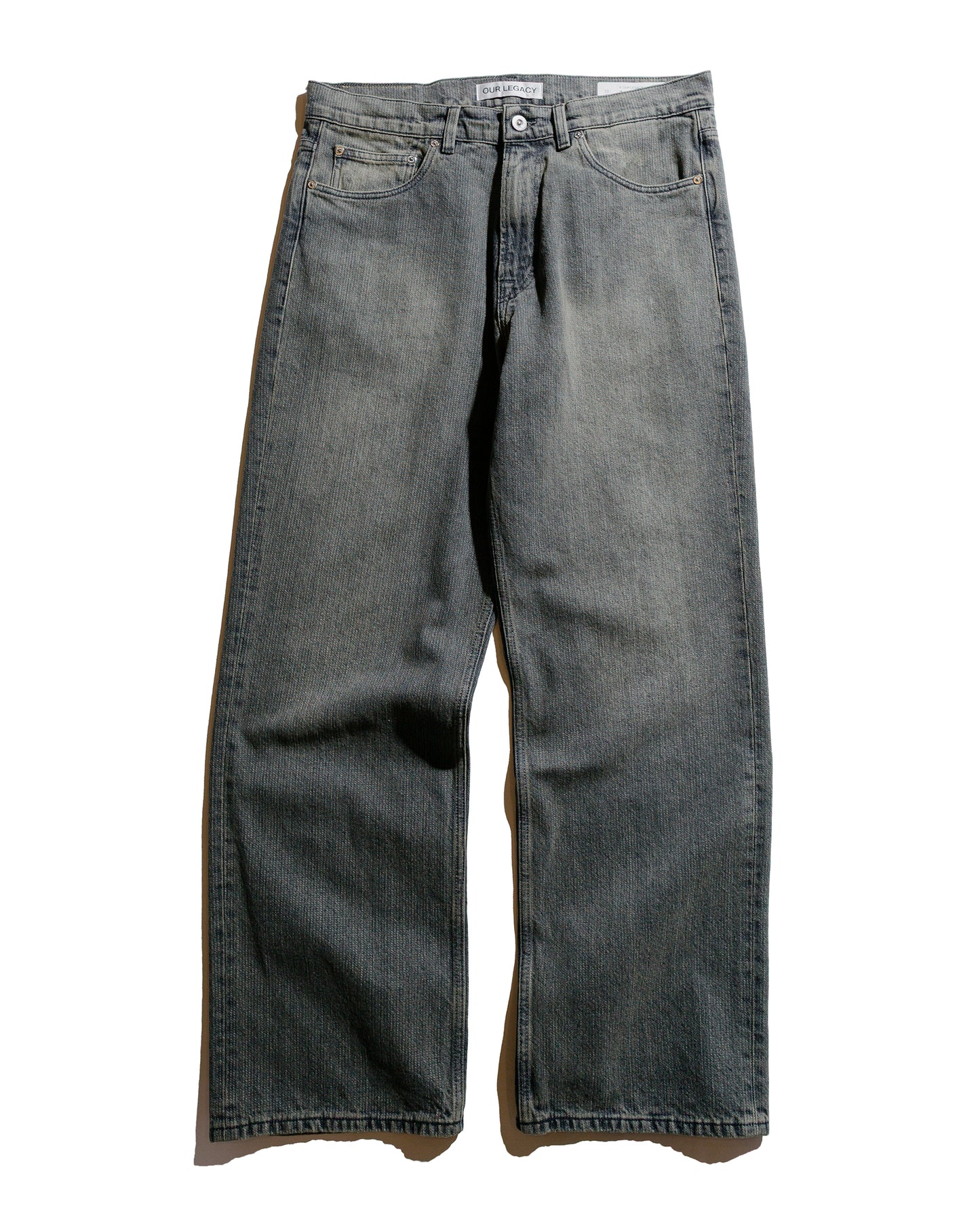 lost & found Our Legacy Our Legacy Third Cut Ash Dust Chain Twill