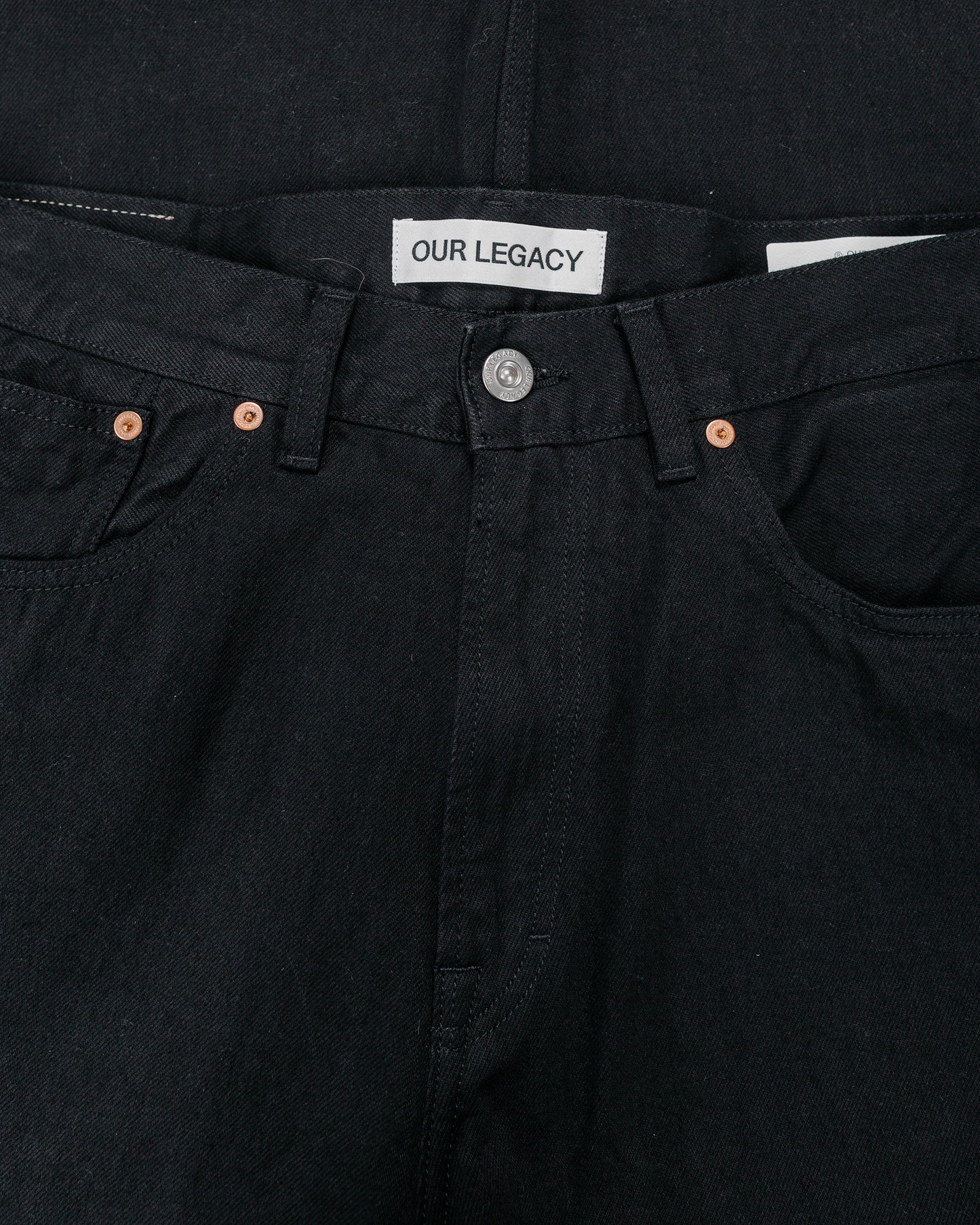 lost & found Our Legacy Our Legacy Third Cut Black Selvedge