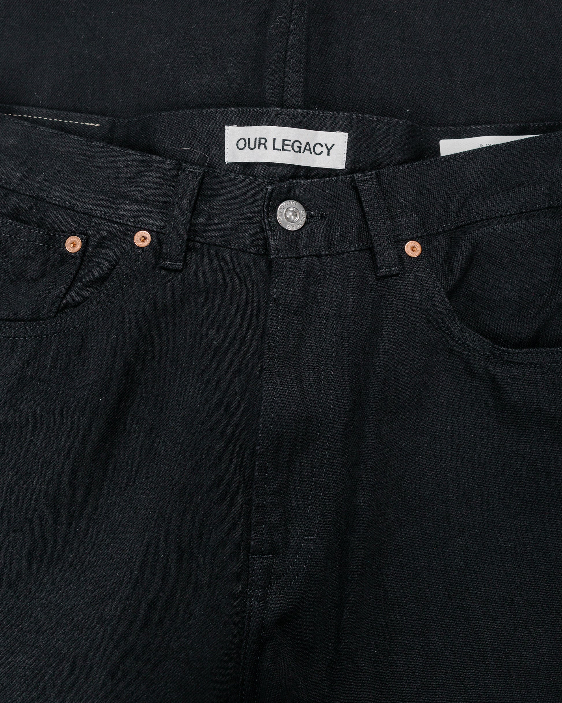 lost & found Our Legacy Our Legacy Third Cut Black Selvedge