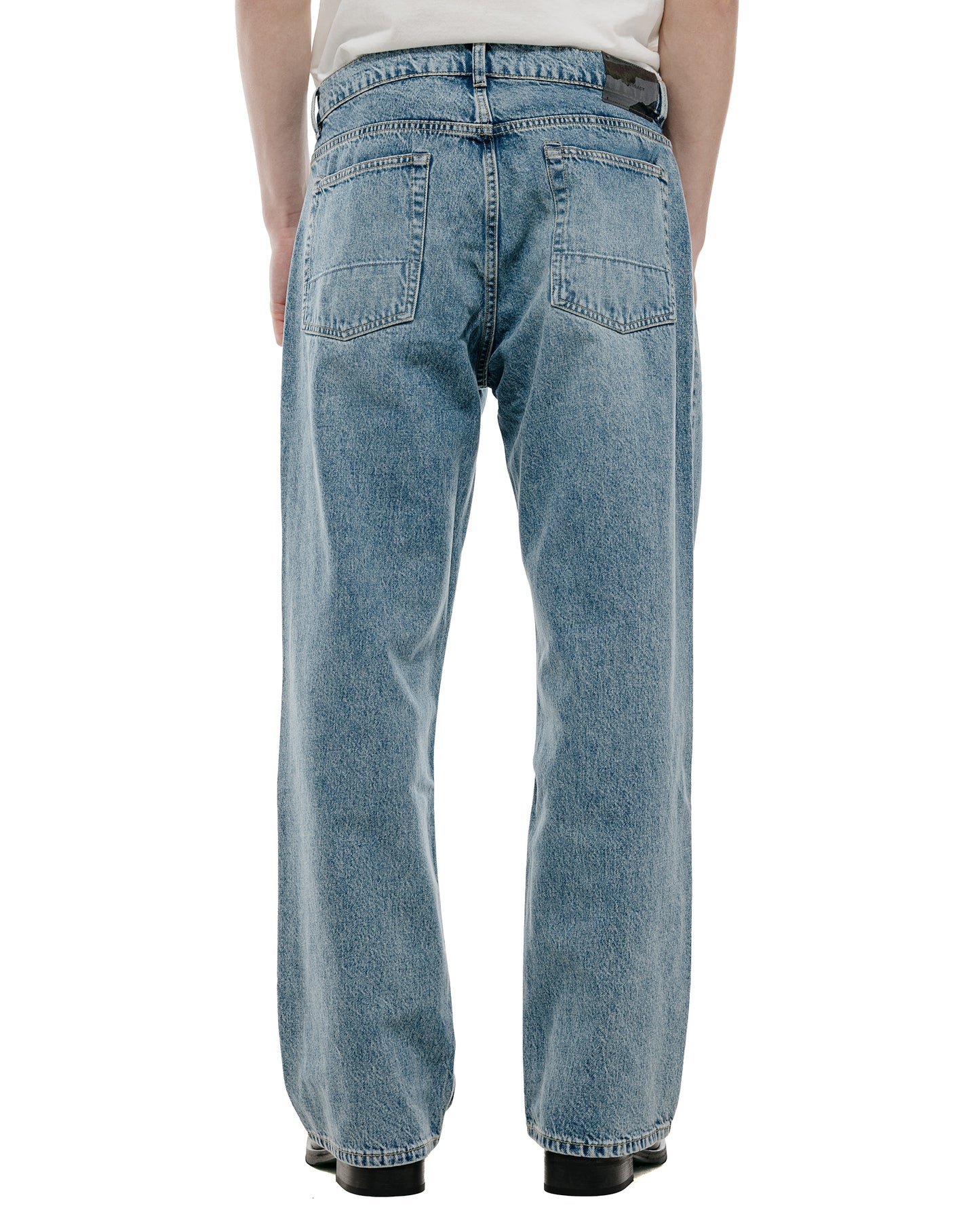 Our Legacy Third Cut Blue Tech Wash Denim