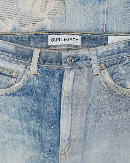 lost & found Our Legacy Our Legacy Third Cut Digital Denim Print