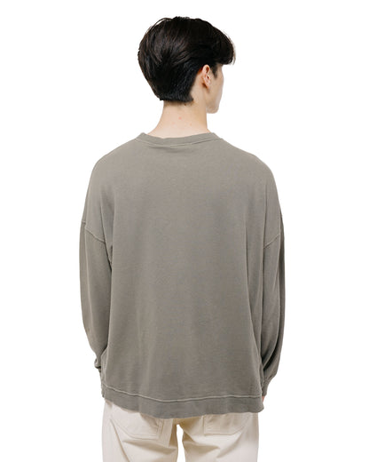 Our Legacy Slack Sweatshirt Worn Olive Rogue Loopback