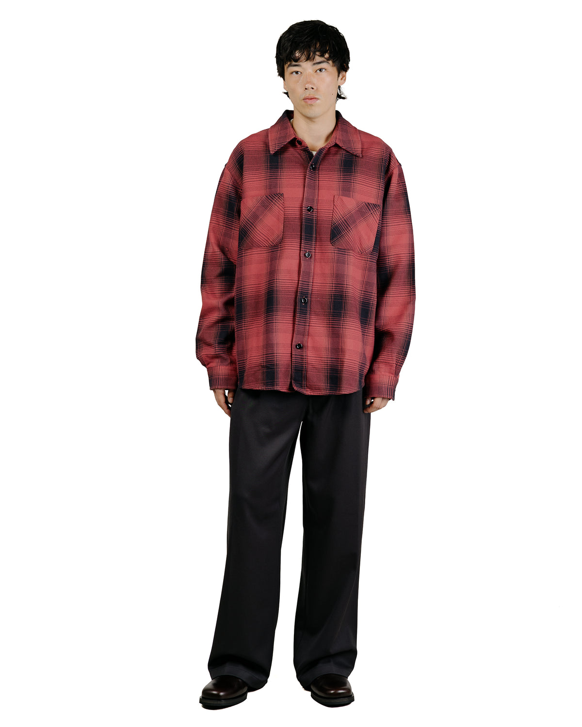 lost & found Our Legacy Our Legacy Whoppin Shirt Bison Check Ranch Cotton