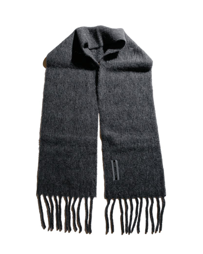 lost & found Our Legacy Our Legacy Estate Scarf Phantom Fuzzy Alpaca