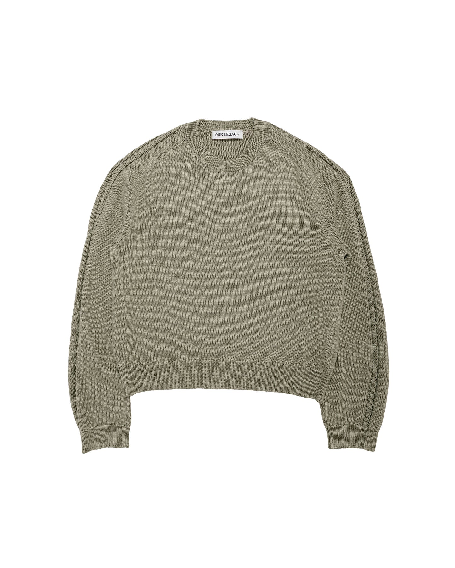 Our Legacy True Roundneck Slate Grey Cloud Cotton