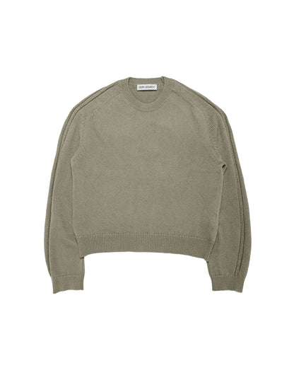 Our Legacy True Roundneck Slate Grey Cloud Cotton
